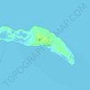 Anegada topographic map, elevation, terrain