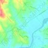 Cabanelas topographic map, elevation, terrain