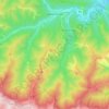Beli Osam topographic map, elevation, terrain