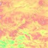 Chabu topographic map, elevation, terrain
