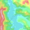 Anglers Reach topographic map, elevation, terrain