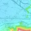 Pagani topographic map, elevation, terrain