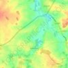 Pakenham topographic map, elevation, terrain