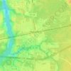 Macclenny topographic map, elevation, terrain