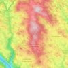 Pfarrkirchen im Mühlkreis topographic map, elevation, terrain