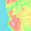 Mbinga topographic map, elevation, terrain