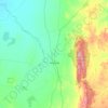 Peak Hill topographic map, elevation, terrain