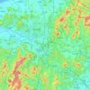 동남구 topographic map, elevation, terrain