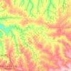 Nova Santa Rosa topographic map, elevation, terrain