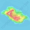 Pitcairn topographic map, elevation, terrain