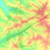 La Grange topographic map, elevation, terrain