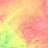 Tahoua Region topographic map, elevation, terrain