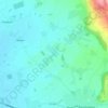 Yapham topographic map, elevation, terrain