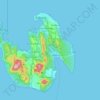 Pulau Weh topographic map, elevation, terrain