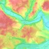 Sigmaringendorf topographic map, elevation, terrain