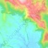 King Scrub topographic map, elevation, terrain