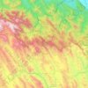 Provincia Manuel M. Caballero topographic map, elevation, terrain