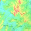 Cobbitty topographic map, elevation, terrain