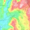 Dalton topographic map, elevation, terrain