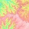 Flor da Serra do Sul topographic map, elevation, terrain