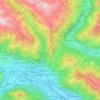 Dölsach topographic map, elevation, terrain