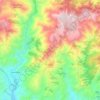 Bova topographic map, elevation, terrain