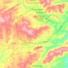 Encruzilhada topographic map, elevation, terrain