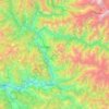 Kishtwar topographic map, elevation, terrain