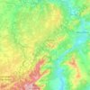 Terra Alta topographic map, elevation, terrain