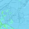 Landsmeer topographic map, elevation, terrain