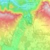 Aurel topographic map, elevation, terrain