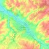 Châtillon-sur-Indre topographic map, elevation, terrain