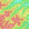 Premilcuore topographic map, elevation, terrain