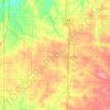 Barton County topographic map, elevation, terrain