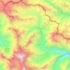 Samagau topographic map, elevation, terrain