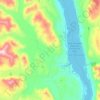 Inchelium topographic map, elevation, terrain