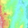 Jerrabattgulla topographic map, elevation, terrain