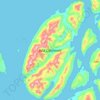 Isla Clemente topographic map, elevation, terrain
