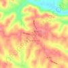 Chesterhill topographic map, elevation, terrain