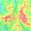 Belverde topographic map, elevation, terrain