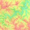 Miller County topographic map, elevation, terrain