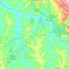 Guaragi topographic map, elevation, terrain