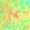 Shire Of Wandering topographic map, elevation, terrain
