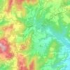 Sandfly topographic map, elevation, terrain