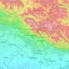 Nainital topographic map, elevation, terrain