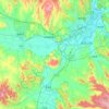 Xi'an District topographic map, elevation, terrain