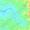Angat topographic map, elevation, terrain