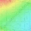 Winnetka Neighborhood Council District topographic map, elevation, terrain