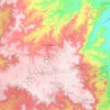 Jaçanã topographic map, elevation, terrain