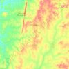 Firminópolis topographic map, elevation, terrain